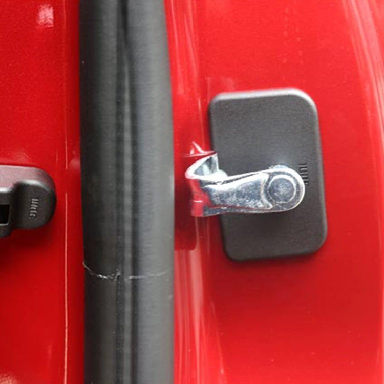 4 ชิ้นรถประตูล็อคหัวเข็มขัดตกแต่ง Rust Guard สำหรับ LandWind X7 X8 MG5 หวาย Roewe 350 550 Chevrolet Captiva, For LandWind X7