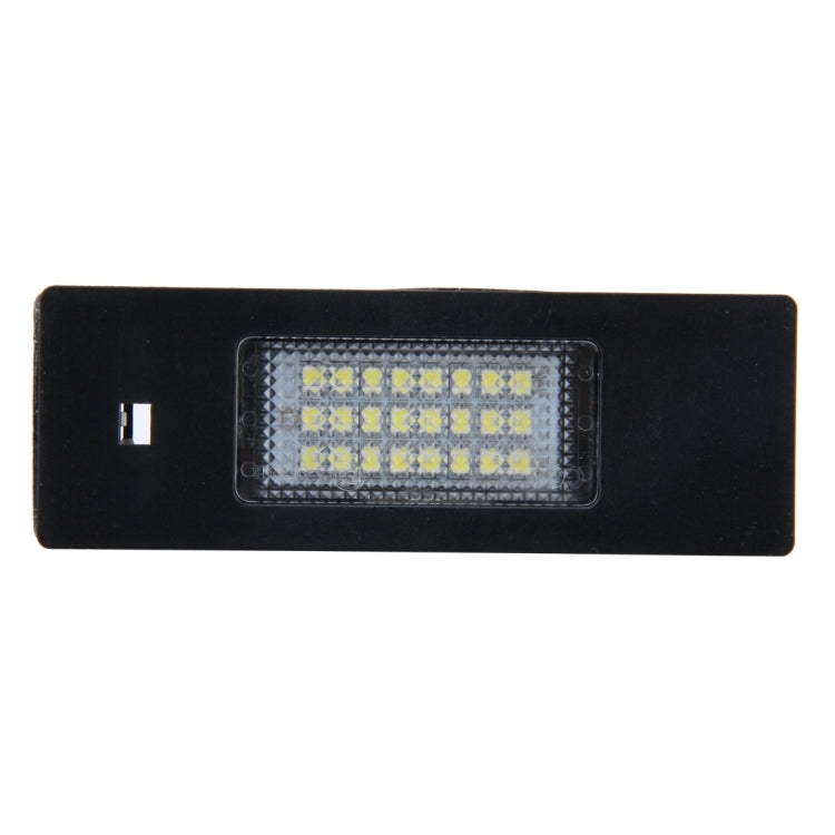 ไฟส่องป้ายทะเบียน PCS 2 ดวงพร้อมหลอดไฟ SMD-3528 24 ดวงสำหรับ BMW E87, For BMW E87