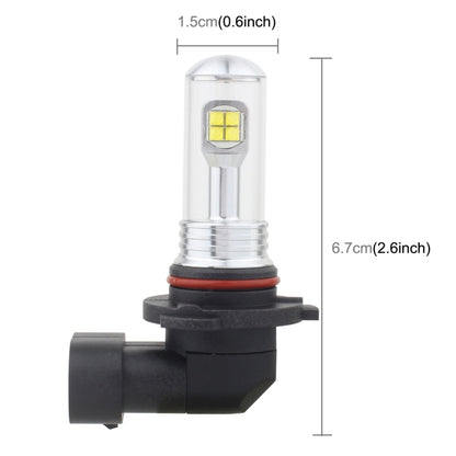 2 ชิ้น 9005 40 วัตต์ 800 LM 6000K 8 ไฟ LED CREE ไฟตัดหมอกรถยนต์ DC 12V, 9005