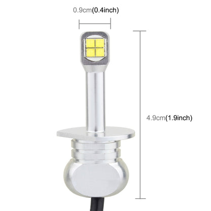 2 ชิ้น H1 40W 800 LM 6000K 8 CREE LEDs ไฟตัดหมอกรถยนต์, DC 12V, H1