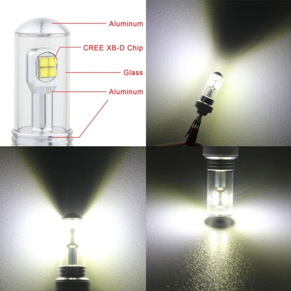 2 ชิ้น H4 40W 800 LM 6000K 8 CREE LEDs ไฟตัดหมอกรถยนต์, DC 12V, H4