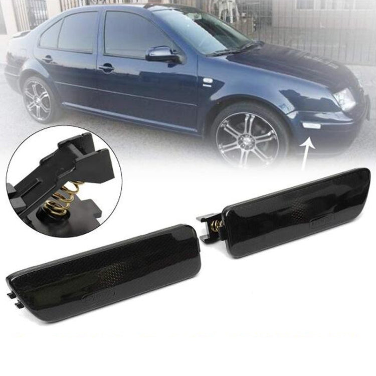 2 ชิ้นกันชนหน้าไฟที่อยู่อาศัยไม่มีหลอดไฟเปลี่ยน 1JM945071/1JM945072 สำหรับVW Golf/Jetta 1999-2005