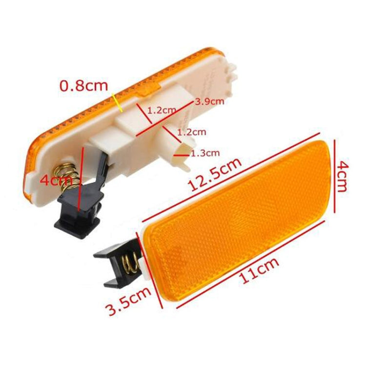 2 ชิ้นกันชนหน้าไฟที่อยู่อาศัยไม่มีหลอดไฟเปลี่ยน 1JM945071/1JM945072 สำหรับVW Golf/Jetta 1999-2005