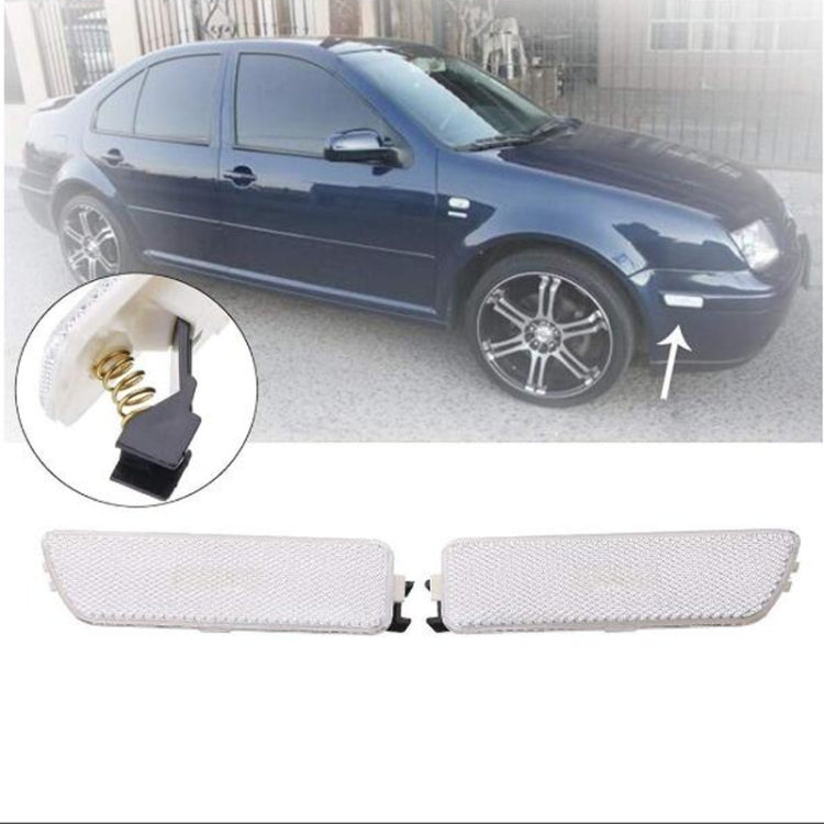 2 ชิ้นกันชนหน้าไฟที่อยู่อาศัยไม่มีหลอดไฟเปลี่ยน 1JM945071/1JM945072 สำหรับVW Golf/Jetta 1999-2005