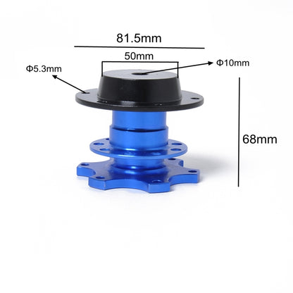อลูมิเนียมสากลรถพวงมาลัยล้อเลื่อน HUB Racing Snap Off Kit, A1565