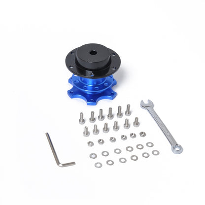 อลูมิเนียมสากลรถพวงมาลัยล้อเลื่อน HUB Racing Snap Off Kit, A1565