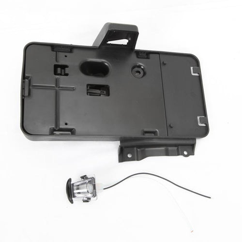 ไฟท้ายรถด้านหลังใบอนุญาตแผ่นกรอบยึดวงเล็บสำหรับ JEEP Wrangler JK 2007-2017, Rear License Plate Frame