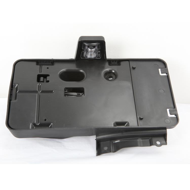 ไฟท้ายรถด้านหลังใบอนุญาตแผ่นกรอบยึดวงเล็บสำหรับ JEEP Wrangler JK 2007-2017, Rear License Plate Frame