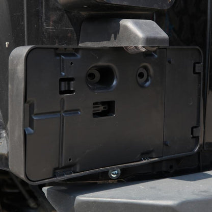 ไฟท้ายรถด้านหลังใบอนุญาตแผ่นกรอบยึดวงเล็บสำหรับ JEEP Wrangler JK 2007-2017, Rear License Plate Frame