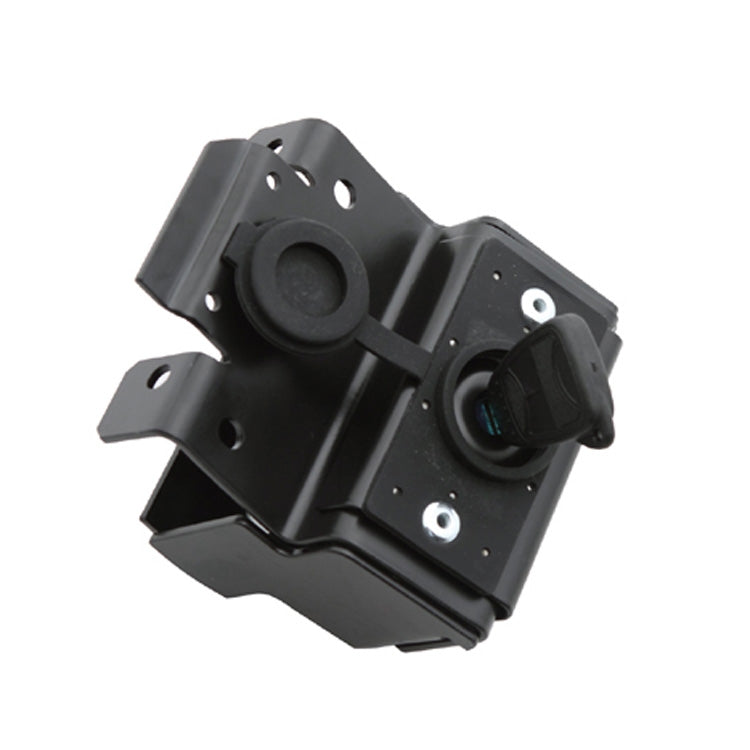 รถ Anti-Theft Hood Latch ล็อคฝาครอบเครื่องยนต์ล็อคด้วยกุญแจสำหรับ Jeep Wrangler JK 2007-2017, Jeep Wrangler JK 2007-2017(with Keys)