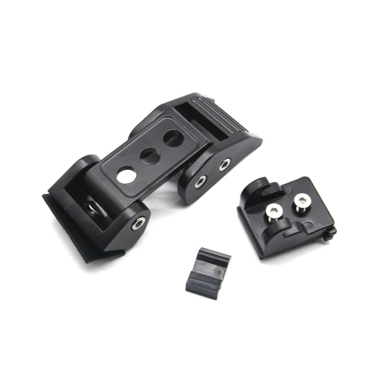 2 PCS รถสามหลุม Hood Latch ล็อคหัวเข็มขัดฝาครอบเครื่องยนต์สำหรับ Jeep Wrangler JK 2007-2017, Jeep Wrangler JK 2006-2017(Three Holes)