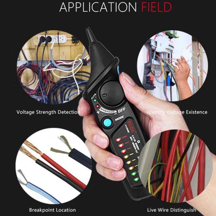 BSIDE AVD06 เครื่องตรวจจับแรงดันไฟฟ้า AC แบบไม่สัมผัส 12 ~ 1000V Electroprobe เหนี่ยวนำปากกาประเภท ACV เครื่องทดสอบไฟฟ้าในครัวเรือนเครื่องมือ LED Light