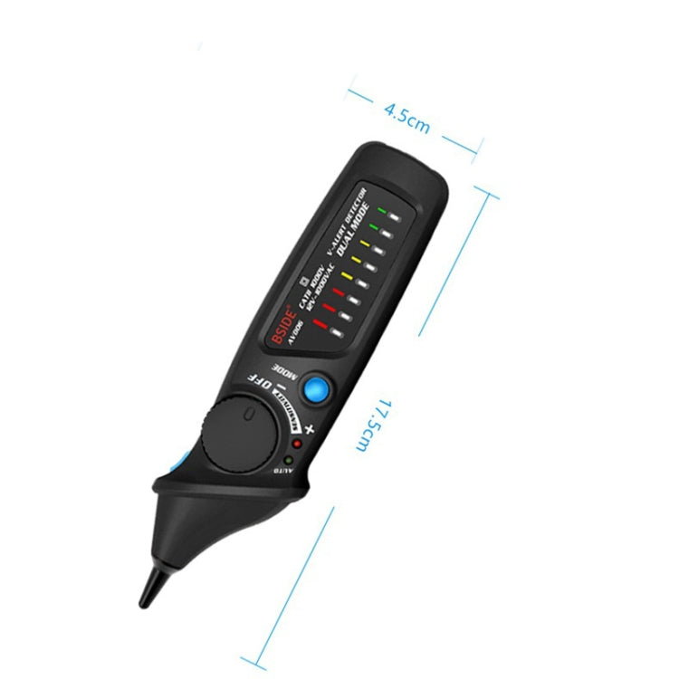 BSIDE AVD06 เครื่องตรวจจับแรงดันไฟฟ้า AC แบบไม่สัมผัส 12 ~ 1000V Electroprobe เหนี่ยวนำปากกาประเภท ACV เครื่องทดสอบไฟฟ้าในครัวเรือนเครื่องมือ LED Light