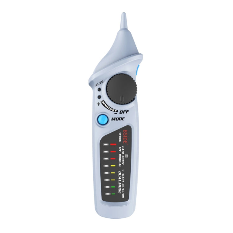 BSIDE AVD06 เครื่องตรวจจับแรงดันไฟฟ้า AC แบบไม่สัมผัส 12 ~ 1000V Electroprobe เหนี่ยวนำปากกาประเภท ACV เครื่องทดสอบไฟฟ้าในครัวเรือนเครื่องมือ LED Light