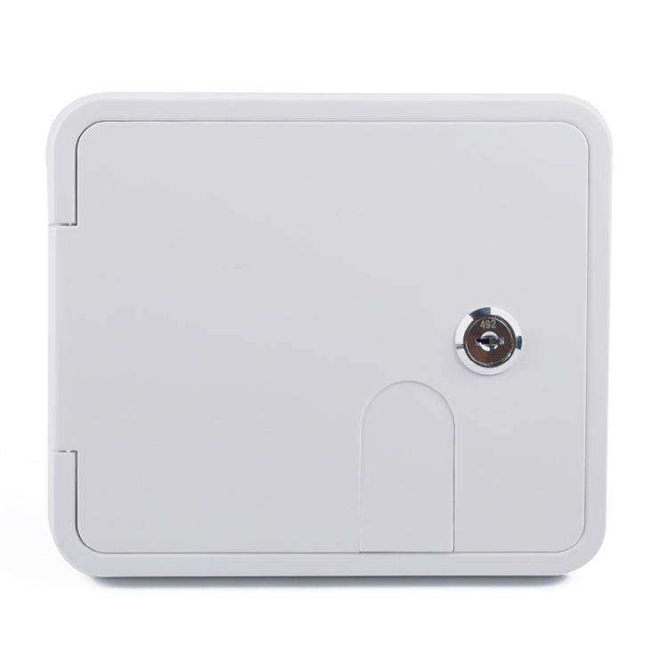 White Water Inlet Integrated Fill Dish Hatch Lock สำหรับรถพ่วง RV Camper, A1063
