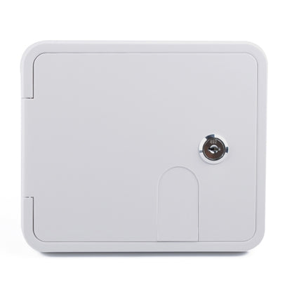 White Water Inlet Integrated Fill Dish Hatch Lock สำหรับรถพ่วง RV Camper, A1063