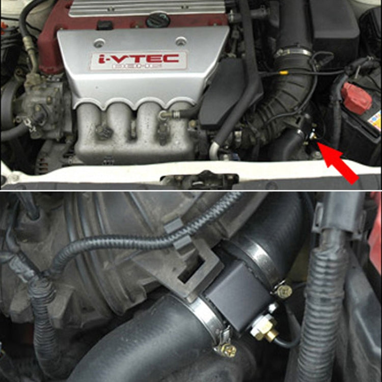 RYANSTAR RACING รถเครื่องวัดอุณหภูมิน้ำเครื่องวัดอุณหภูมิท่อร่วมหม้อน้ำ Sensor Adapter Clamps สำหรับ Honda, ขนาด: 28 มม., 28mm (Black), 30mm (Black), 32mm (Black), 36mm (Black), 38mm (Black), 40mm (Black), 34mm (Black)