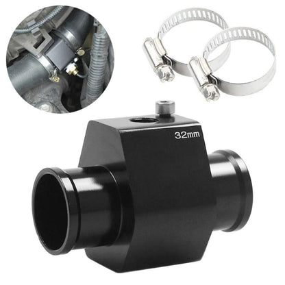 RYANSTAR RACING รถเครื่องวัดอุณหภูมิน้ำเครื่องวัดอุณหภูมิท่อร่วมหม้อน้ำ Sensor Adapter Clamps สำหรับ Honda, ขนาด: 28 มม., 28mm (Black), 30mm (Black), 32mm (Black), 36mm (Black), 38mm (Black), 40mm (Black), 34mm (Black)