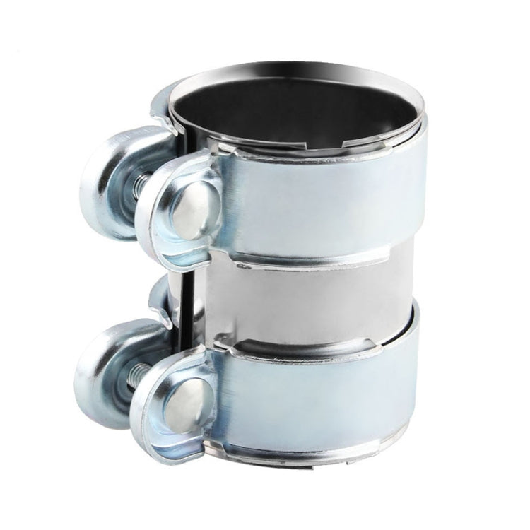 2.0 นิ้วรถ Turbo Exhaust Downpipe คาร์บอนต่ำสแตนเลส Lap Joint Band Clamp, 2.0 inch (Low carbon)