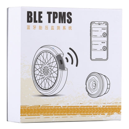 รถจักรยานยนต์บลูทูธระบบตรวจสอบความดันยาง TPMS โทรศัพท์มือถือ APP การตรวจจับ 2 เซ็นเซอร์ภายนอก, TPMS