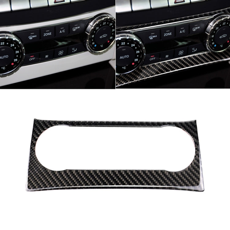 คาร์บอนไฟเบอร์เครื่องปรับอากาศลูกบิดแผงควบคุมสติกเกอร์ตกแต่งสำหรับ Mercedes-Benz W204 C Class 2011-2013, Air Conditioning Knob (German Flag)