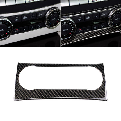 คาร์บอนไฟเบอร์เครื่องปรับอากาศลูกบิดแผงควบคุมสติกเกอร์ตกแต่งสำหรับ Mercedes-Benz W204 C Class 2011-2013, Air Conditioning Knob (German Flag)