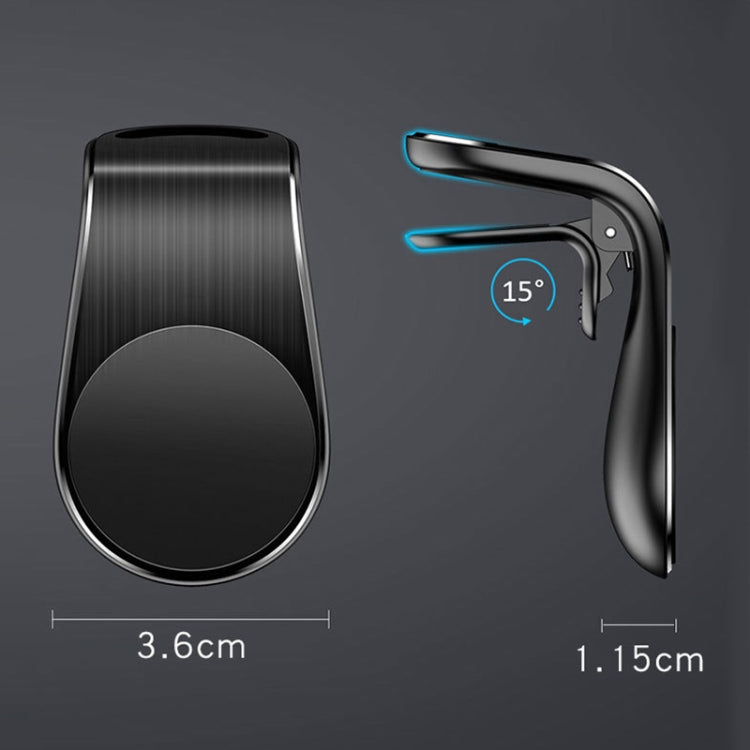 รถ ขายึดที่วางโทรศัพท์มือถือแม่เหล็กระบายอากาศแบบแม่เหล็ก, Air Outlet Mobile Phone Holder