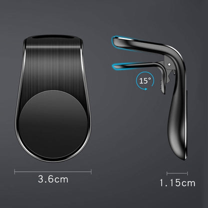 รถ ขายึดที่วางโทรศัพท์มือถือแม่เหล็กระบายอากาศแบบแม่เหล็ก, Air Outlet Mobile Phone Holder