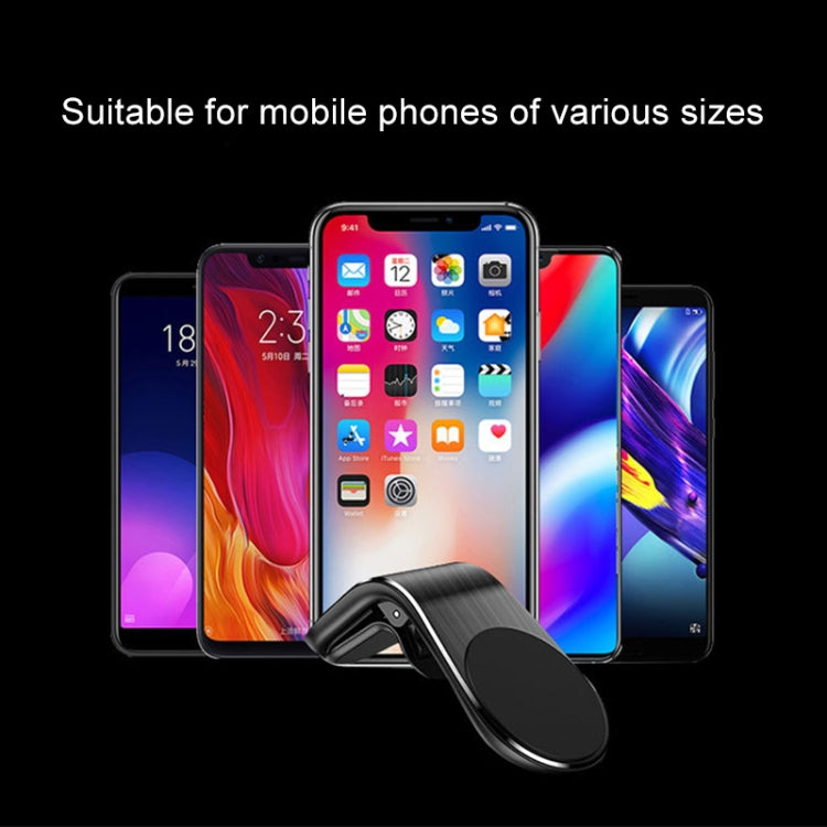 รถ ขายึดที่วางโทรศัพท์มือถือแม่เหล็กระบายอากาศแบบแม่เหล็ก, Air Outlet Mobile Phone Holder