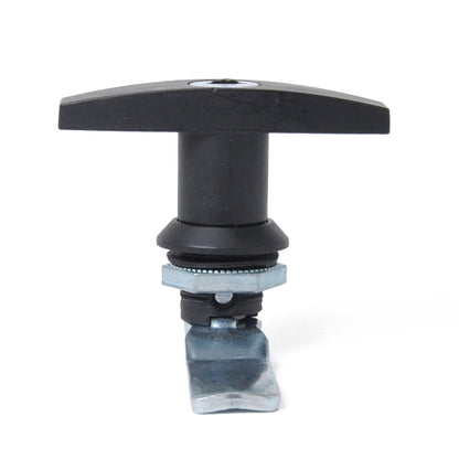 T Shape Handle Paddle Entry สลักประตูและกุญแจกล่องเครื่องมือ ล็อค สำหรับรถพ่วง / เรือยอชท์ / รถบรรทุก, T Shape Handle (Black)