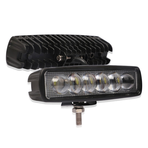 6 นิ้ว 18W 6000K IP68 8D รถ เรือ Marine ไฟทำงาน Spotlight หลอดไฟ LED, DC 10-30V, 18W