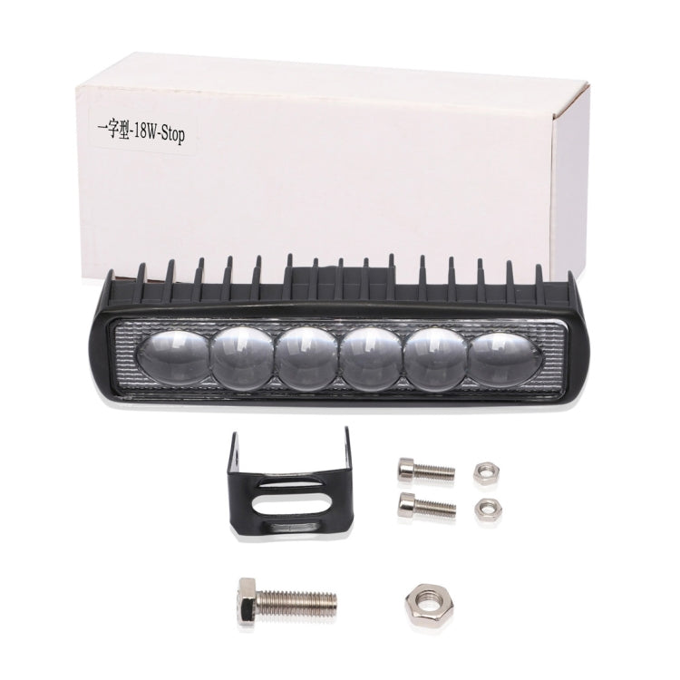 6 นิ้ว 18W 6000K IP68 8D รถ เรือ Marine ไฟทำงาน Spotlight หลอดไฟ LED, DC 10-30V, 18W