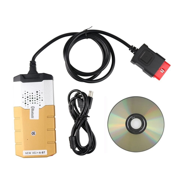 Autocom CDP Professional Auto CDP สำหรับ Autocom Diagnostic รถสาย OBD2 เครื่องมือวินิจฉัย Delphi DS150E พร้อม BT, DS150E with BT (Gold), DS150E with BT