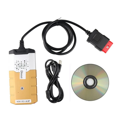 Autocom CDP Professional Auto CDP สำหรับ Autocom Diagnostic รถสาย OBD2 เครื่องมือวินิจฉัย Delphi DS150E พร้อม BT, DS150E with BT (Gold), DS150E with BT