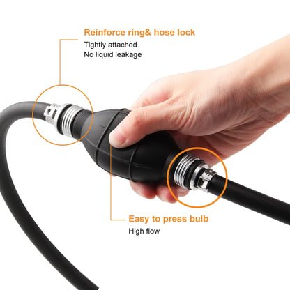 Universal Fuel Line Assembly Outboard Primer Bulb Pump สำหรับเรือเดินทะเล RV, Fuel Line