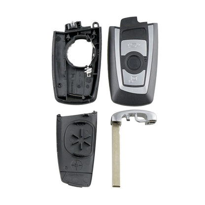 เคสกุญแจรถทดแทนสำหรับกุญแจรถ BMW 3 ปุ่มไม่มีแบตเตอรี่, For BMW