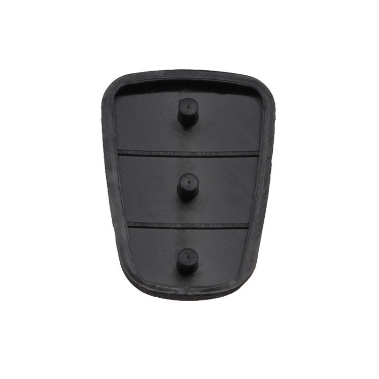 เปลี่ยนแผ่นซิลิโคน 3 ปุ่มสำหรับเปลือกกุญแจรถ Hyundai / Kia ไม่มีแบตเตอรี่, For Hyundai / Kia 3 Buttons with Word