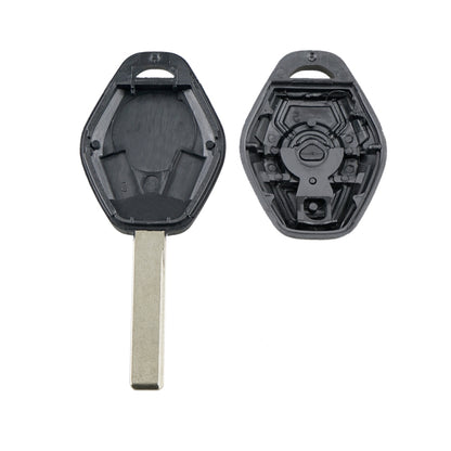 สำหรับ BMW 1 / 3 / 5 / 6 / 7 Series & X3 / X5 / Z3 / Z4 กุญแจรถเปลี่ยนกุญแจรถพร้อม HU92 ใบมีดไม่มีแบตเตอรี่, HU92 Blade