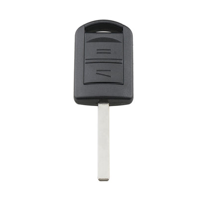 สำหรับการเปลี่ยนกุญแจรถ Opel 2 ปุ่มกุญแจรถพร้อมใบมีด, with Blade