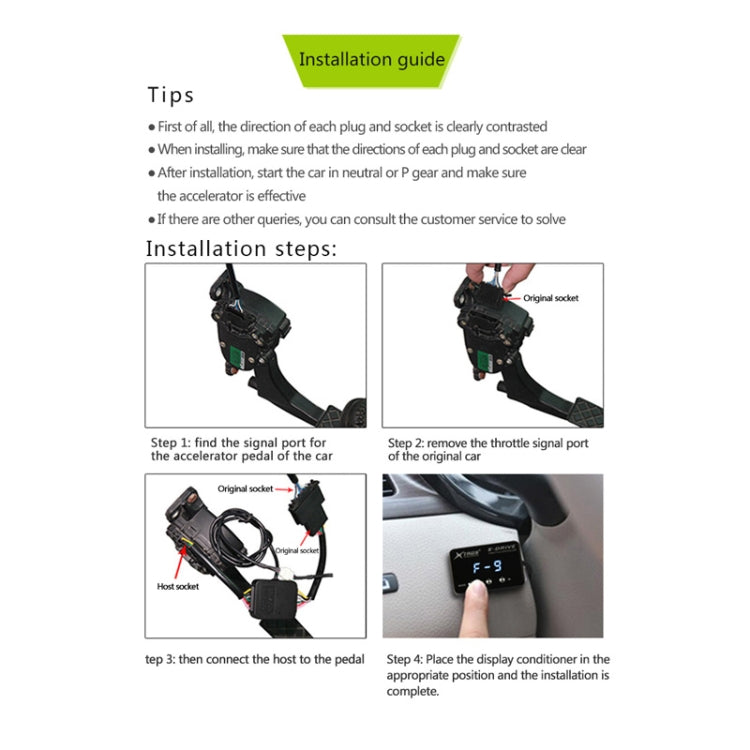 TROS KS-5Drive Potent Booster สำหรับ Honda Accord 2008-2012 Electronic Throttle Controller, For Honda Accord