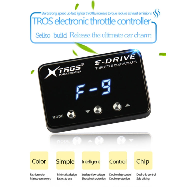สำหรับ Ford Everest 2015-2020 TROS KS-5Drive Potent Booster สำหรับ Ford Everest Electronic Throttle Controller, For Ford everest 2015-2020
