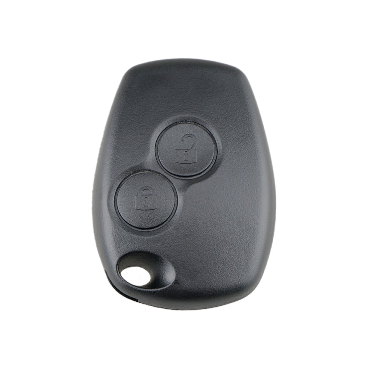 สำหรับ RENAULT Clio/Megane/Laguna/Kangoo กุญแจรถเปลี่ยน 2 ปุ่มกุญแจรถ 206 ซ็อกเก็ต, ไม่มีใบมีด, For RENAULT Clio with 206 Socket