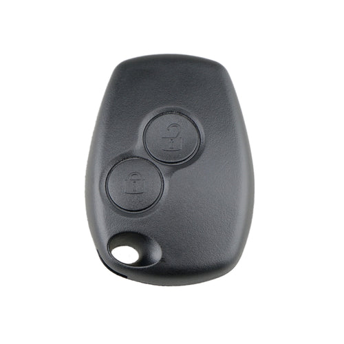 สำหรับ RENAULT Clio/Megane/Laguna/Kangoo กุญแจรถเปลี่ยน 2 ปุ่มกุญแจรถ 206 ซ็อกเก็ต, ไม่มีใบมีด, For RENAULT Clio with 206 Socket