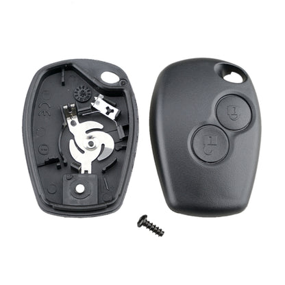 สำหรับ RENAULT Clio/Megane/Laguna/Kangoo กุญแจรถเปลี่ยน 2 ปุ่มกุญแจรถ 206 ซ็อกเก็ต, ไม่มีใบมีด, For RENAULT Clio with 206 Socket