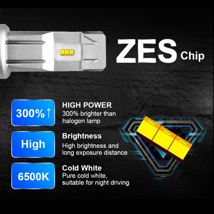 2 ชิ้น M3 H8 / H9 / H11 DC9-32V / 17W / 6500K / 2000LM IP68 ไฟหน้ารถ LED, H8 / H9 / H11