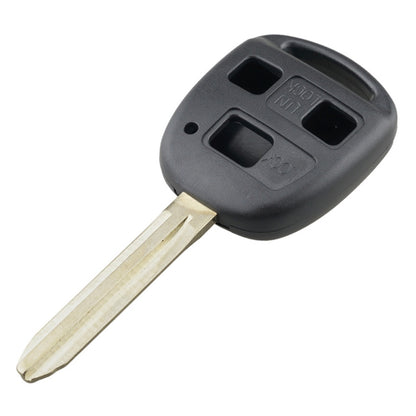 สำหรับกุญแจรถโตโยต้าเปลี่ยน 3 ปุ่มเคสกุญแจรถพร้อมใบมีดกุญแจ, 3 Buttons
