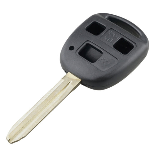 สำหรับกุญแจรถโตโยต้าเปลี่ยน 3 ปุ่มเคสกุญแจรถพร้อมใบมีดกุญแจ, 3 Buttons