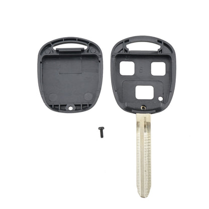 สำหรับกุญแจรถโตโยต้าเปลี่ยน 3 ปุ่มเคสกุญแจรถพร้อมใบมีดกุญแจ, 3 Buttons