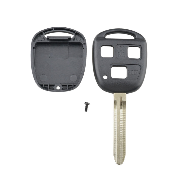 สำหรับกุญแจรถโตโยต้าเปลี่ยน 3 ปุ่มเคสกุญแจรถพร้อมใบมีดกุญแจ, 3 Buttons