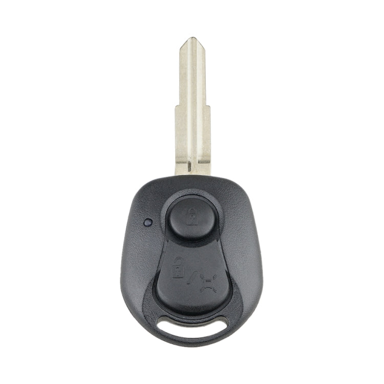 สำหรับ SSANGYONG Actyon/Kyron/Rexton กุญแจรถเปลี่ยน 2 ปุ่มกุญแจรถพร้อม Key Blade, For SSANGYONG Actyon